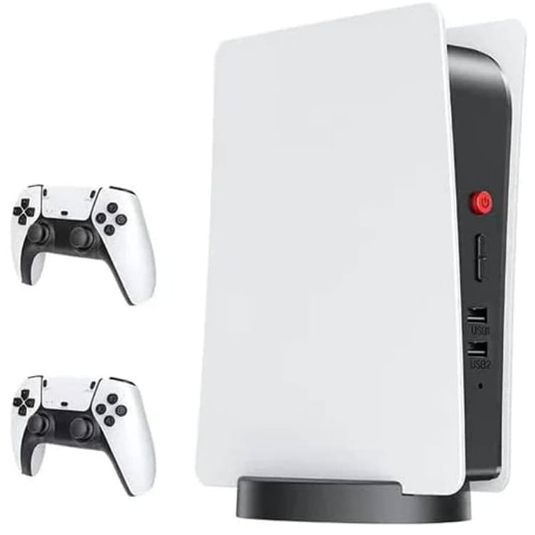 کنسول گیم استیک طرح PS5 حافظه 64 گیگ مدل 4K ultra HD کلاسیک 2.4G (فروش تک و عمده) — تصویر ۳