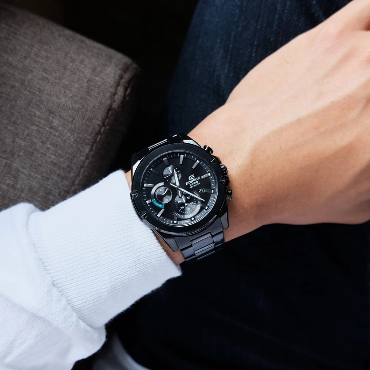 ساعت مچی مردانه کاسیو (EFR-S567DC-1AVUDF) Casio Edifice — تصویر ۶