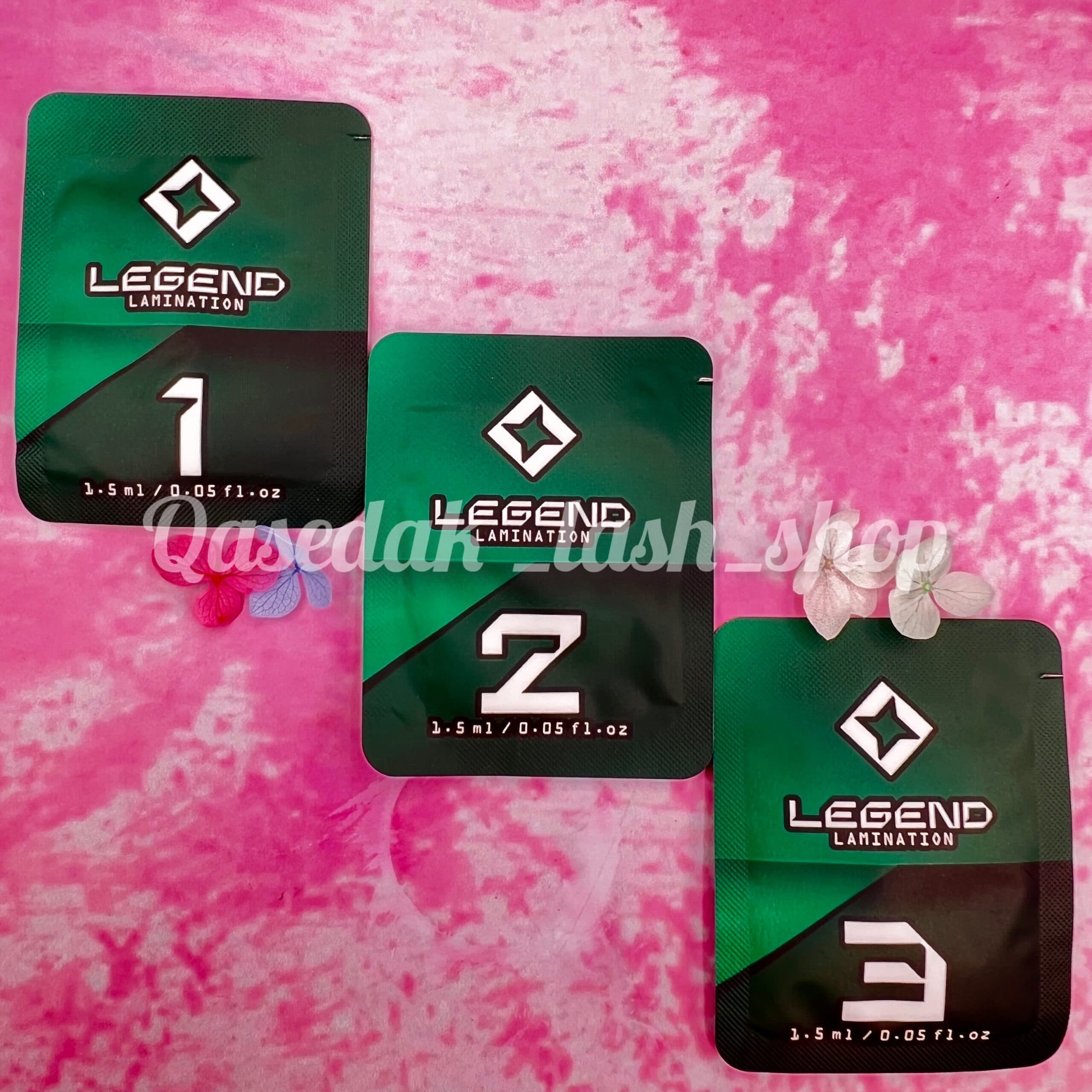 سری لیفت مژه و ابرو لجند LEGEND