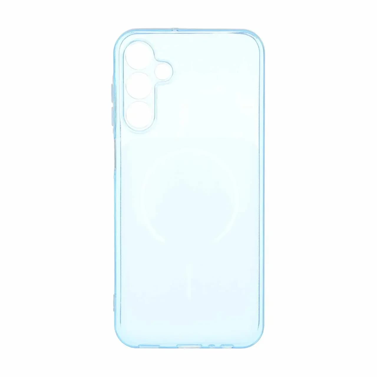 قاب ژله ای شفاف مستطیلی طرح مگ سیف محافظ لنزدار Samsung Galaxy A15 — تصویر ۲