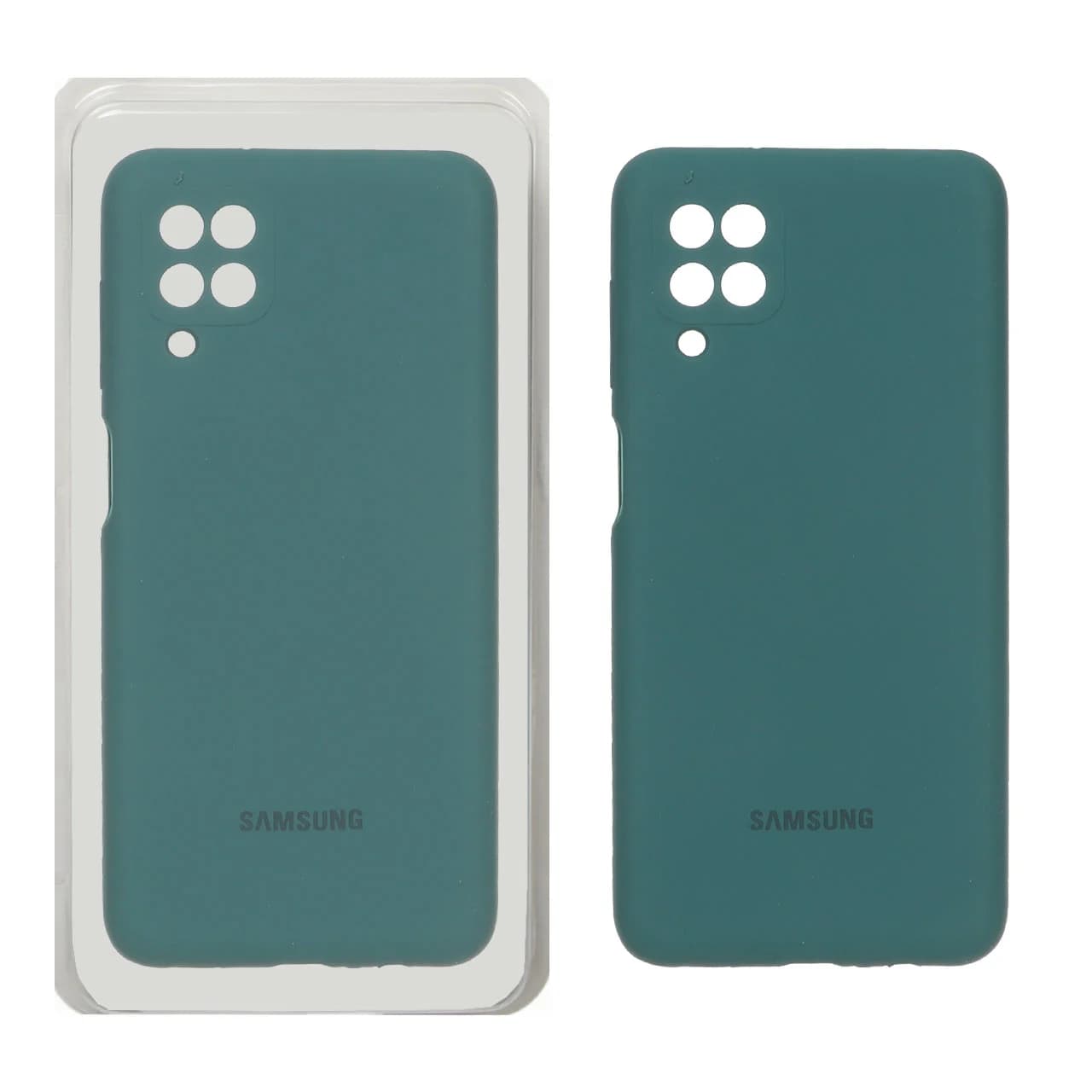 قاب سیلیکونی پاک کنی محافظ لنزدار اورجینال Samsung A12/M12/F12 — تصویر ۲