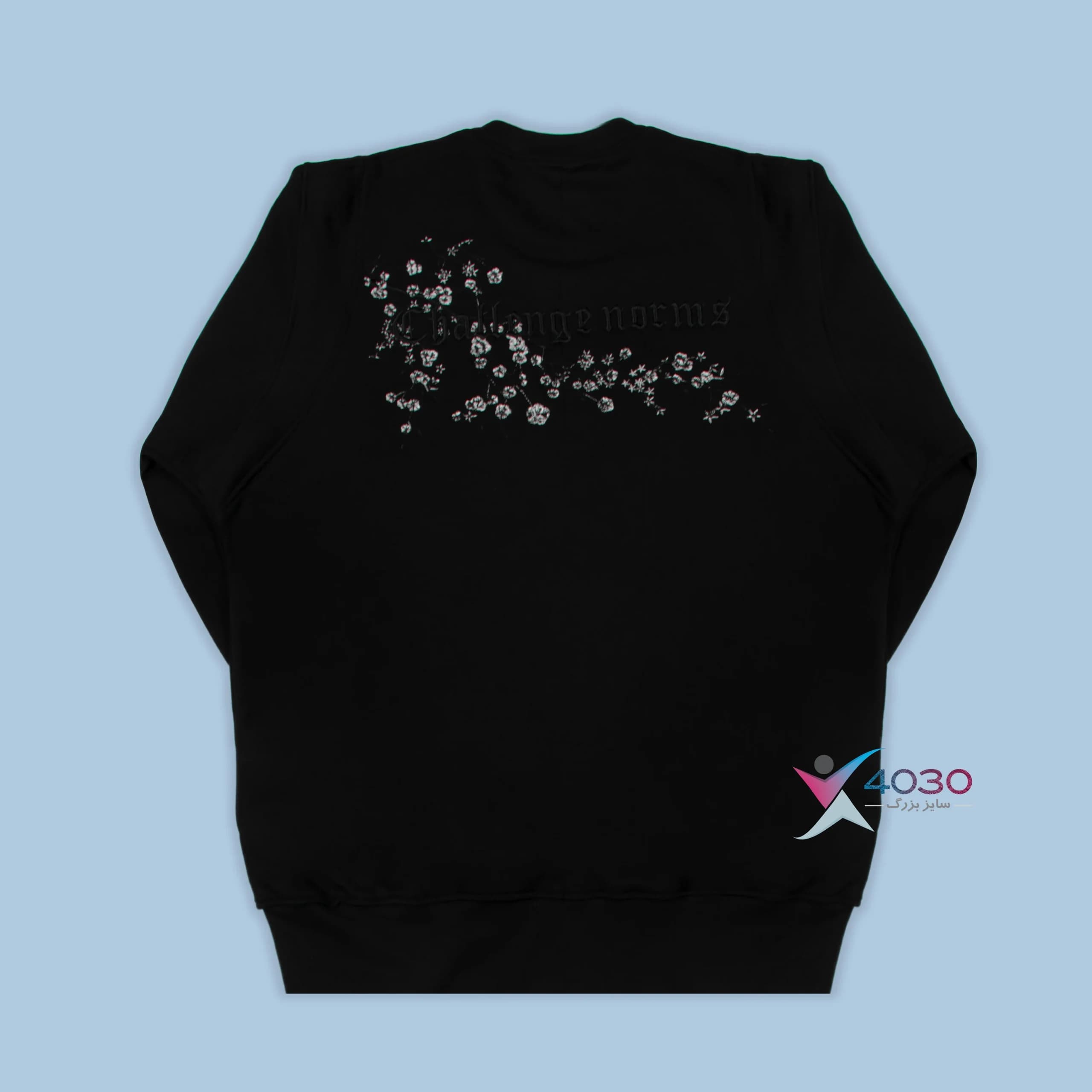 بلوز دورس پشت طرح دار BLOSSOM سایز بزرگ مردانه ( 5005 ) — تصویر ۲