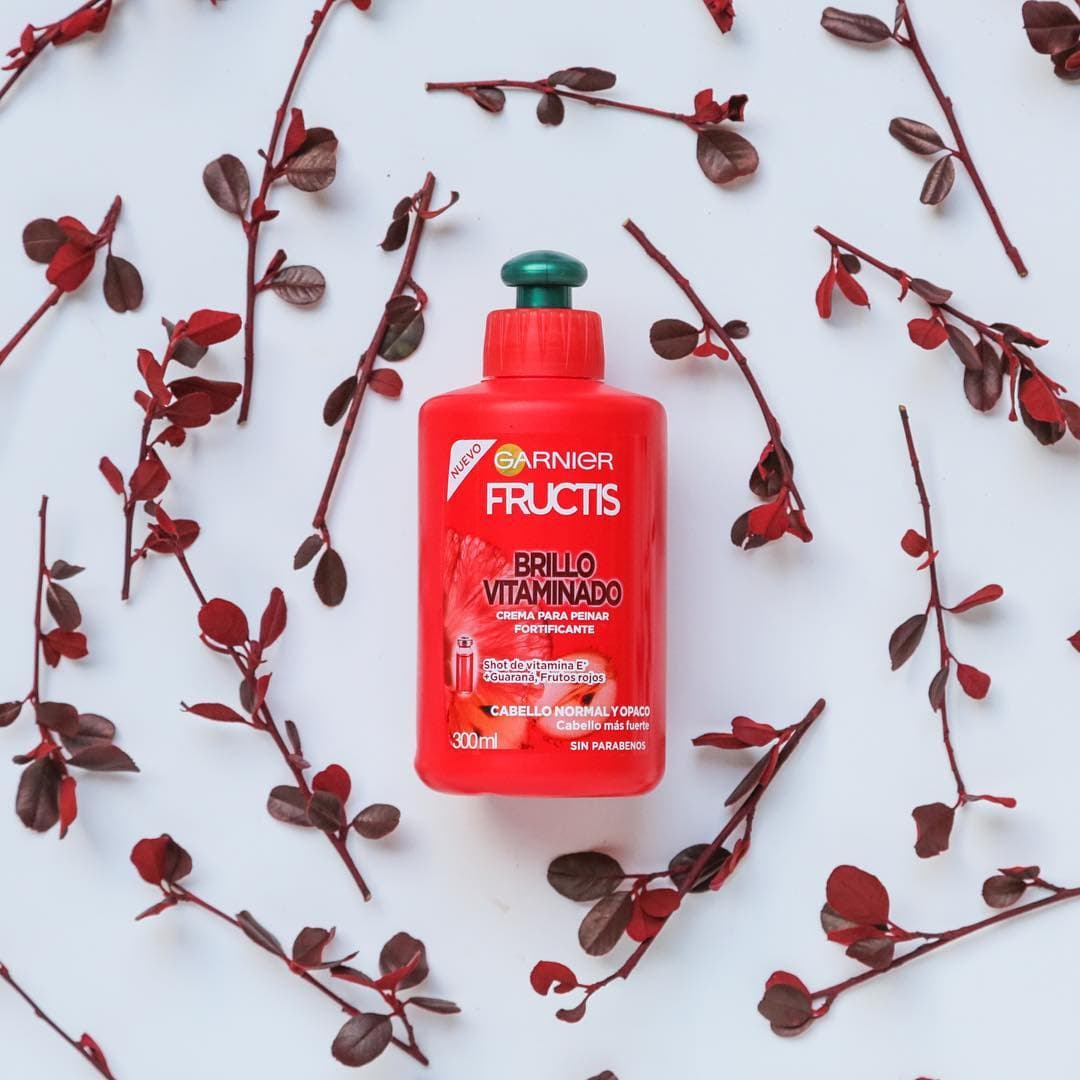 کرم درخشان کننده موی گارنیه Fructis Brillo Vitaminado حجم 300 میل — تصویر ۳
