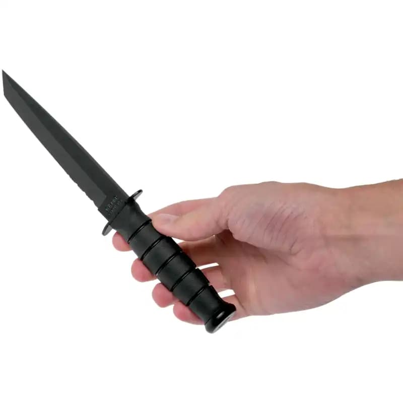 کارد تاکتیکال و بقا کابار مدل Short Ka-Bar 1255 تیغه تانتو — تصویر ۷