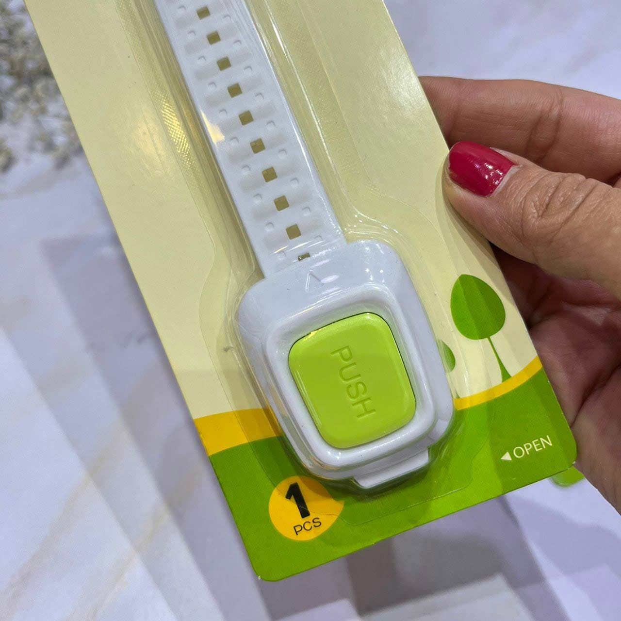 قفل ایمنی کودک مدل رنگی برند Weikang قفل کابینت — تصویر ۴