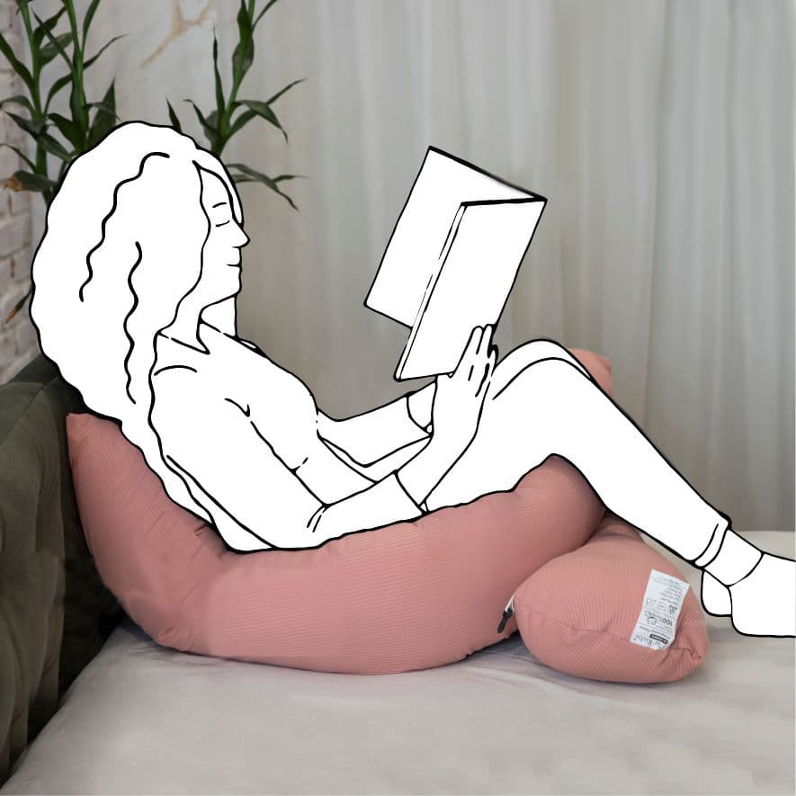 بالش بارداری یو-شکل برند دی روحه Die Ruhe U-Shape Pillow دیروحه — تصویر ۵