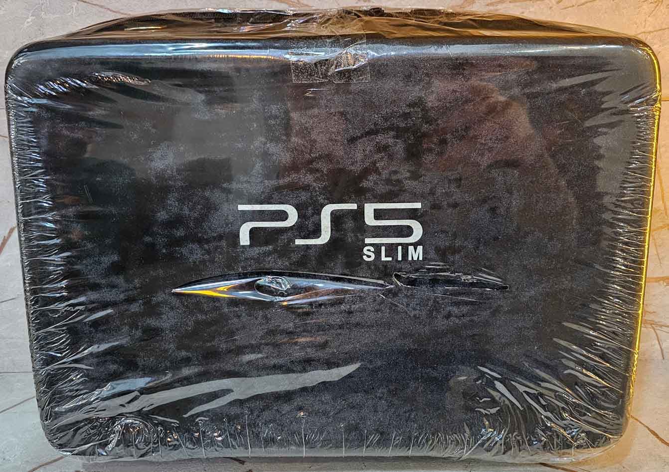کیف کنسول PS5 Slim مخملی رنگ مشکی