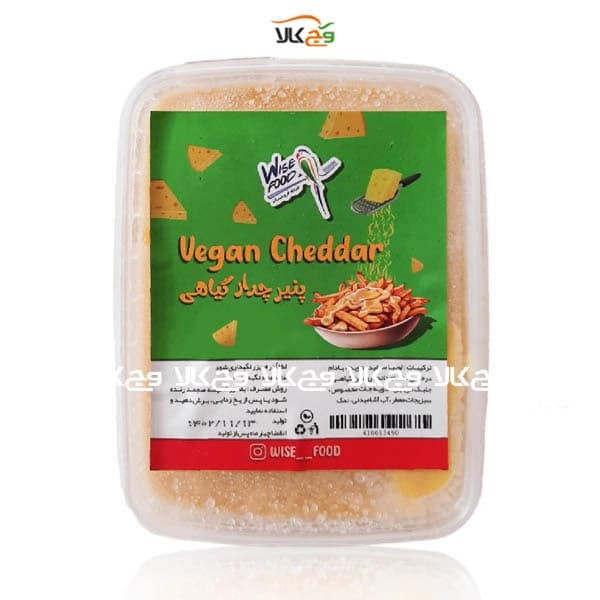پنیر چدار وگان وایز فود – 350 گرمی