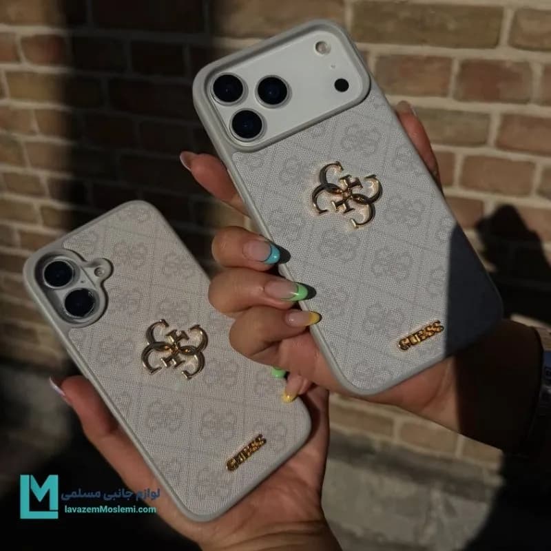 کاور چرمی گوشی آیفون طرح guess کد C3510 | لوازم جانبی مسلمی — تصویر ۴