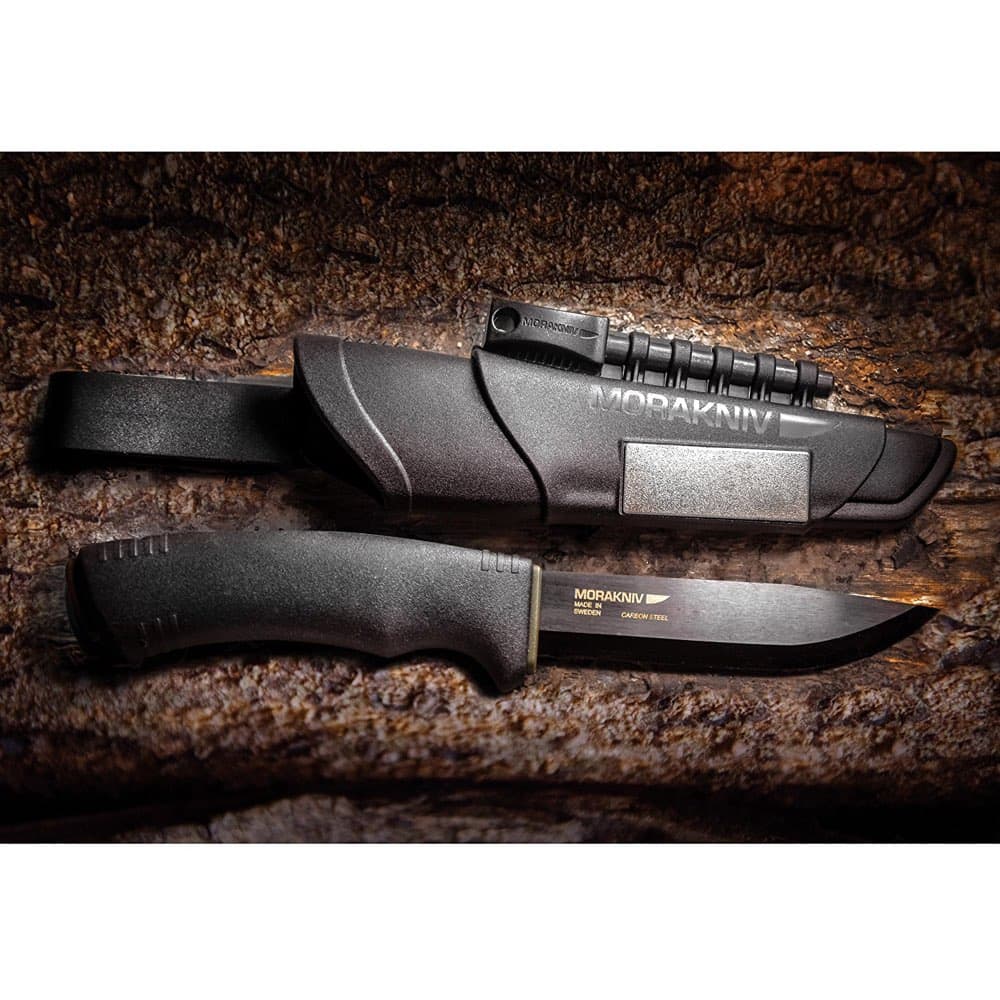 کارد موراکنیو کربن بوشکرفت سیروایول کیت Morakniv Bushcraft Survival BlackBlade™ (C) – Black — تصویر ۲