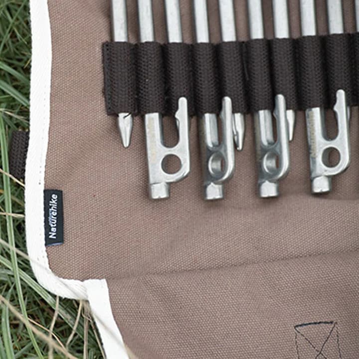 کیف نظم دهنده نیچرهایک – تفکیک میخ چادر و سایبان Naturehike tent pole Canvas Bag – L — تصویر ۴