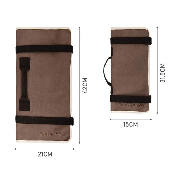 کیف نظم دهنده نیچرهایک – تفکیک میخ چادر و سایبان Naturehike tent pole Canvas Bag – L — تصویر ۶