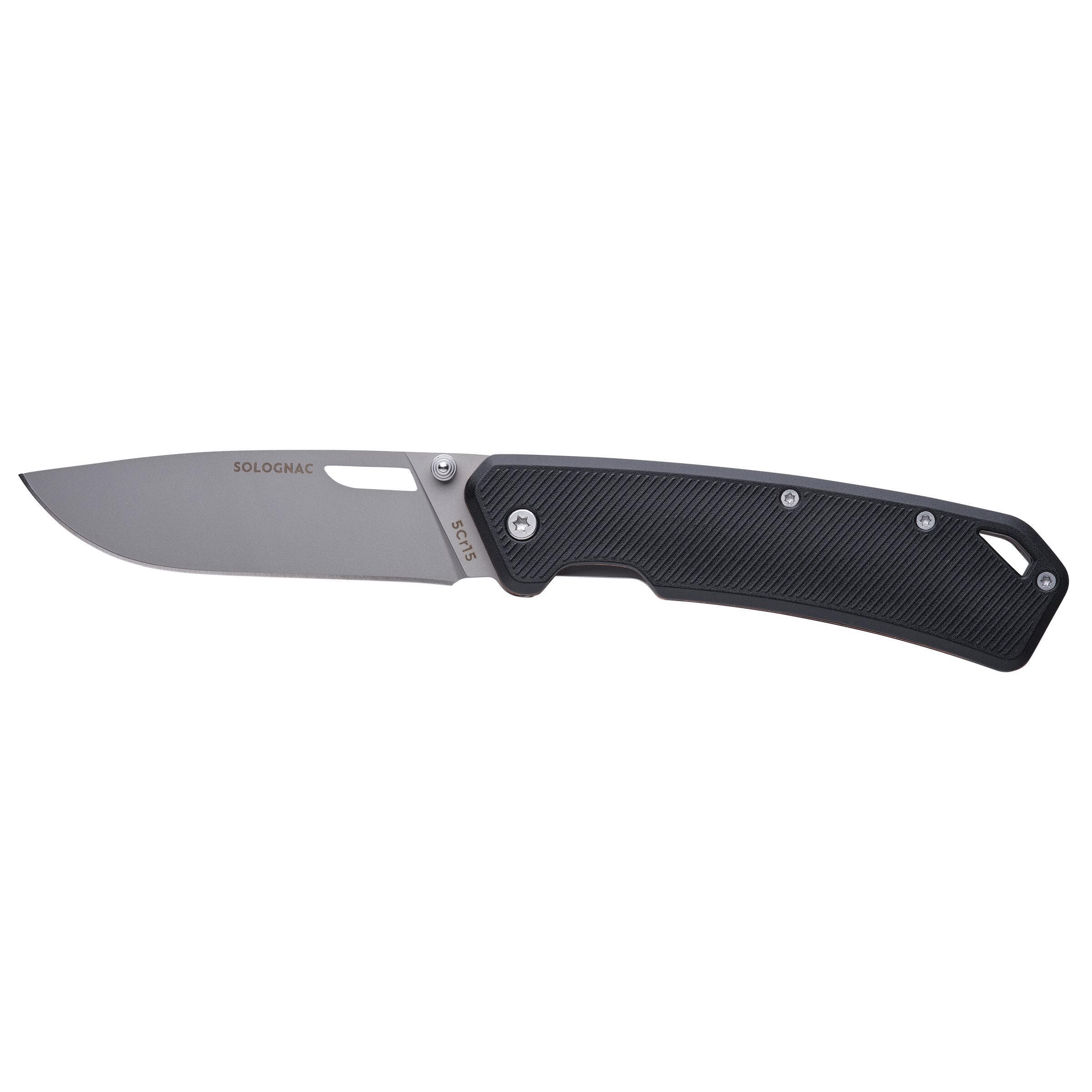 چاقو شکار سولوگناک Solognac Folding Hunter Knife – Axis Grip V2 85