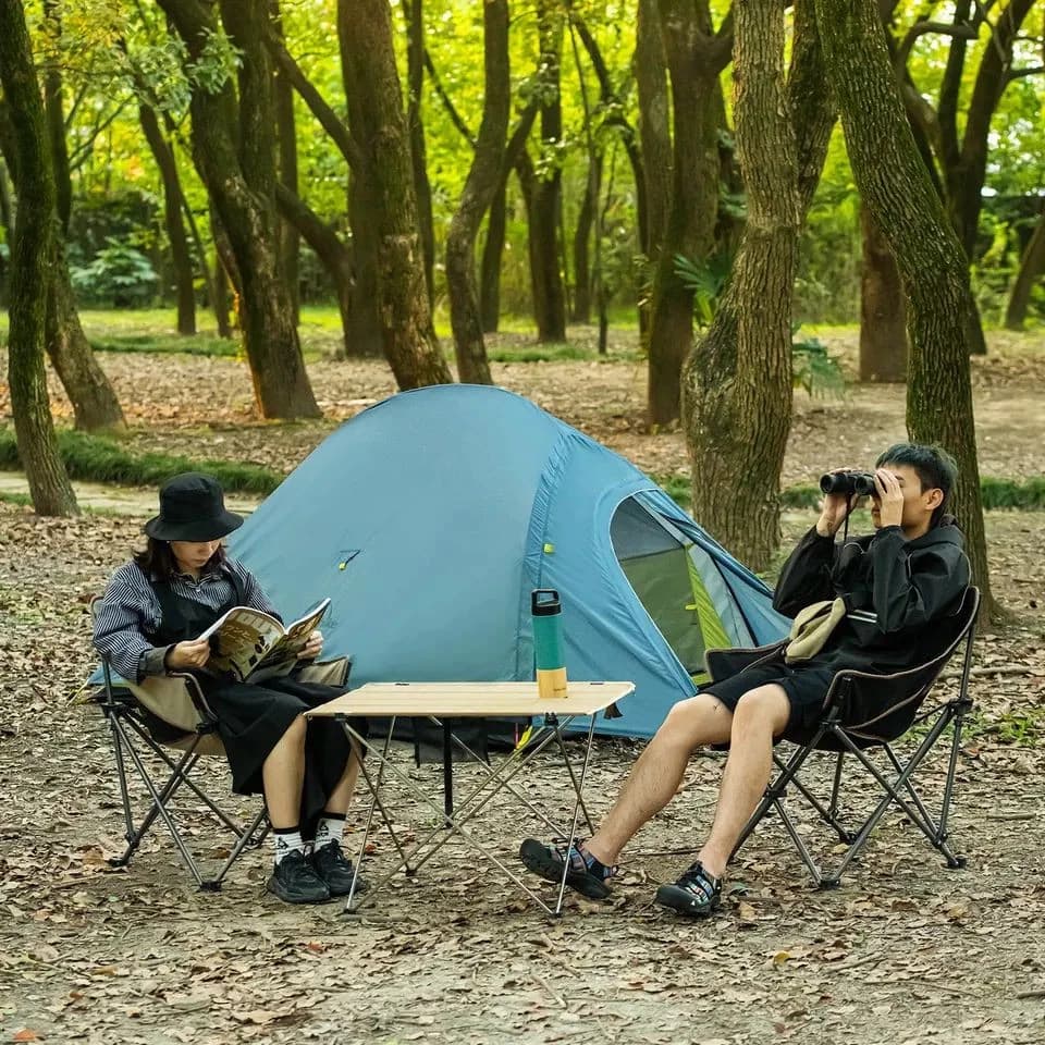 صندلی کمپینگ نیچرهایک Naturehike Outdoor folding moon chair – NH20JJ022 — تصویر ۲