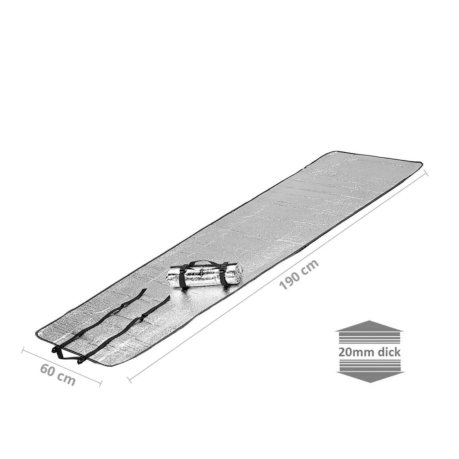 زیرانداز آلومینیومی های پیک ساخت آلمان – High Peak Camping Mat Alumat single — تصویر ۶