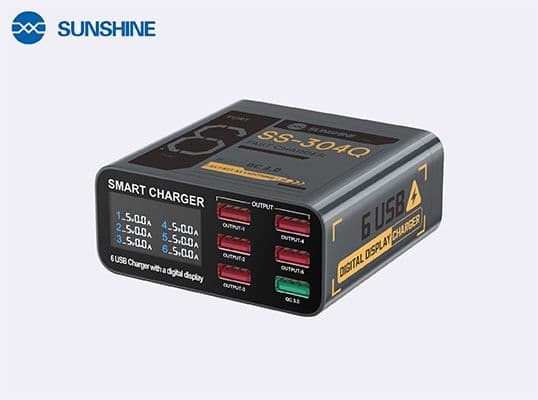 شارژر و تستر رومیزی سانشاین مدل SS-304Q