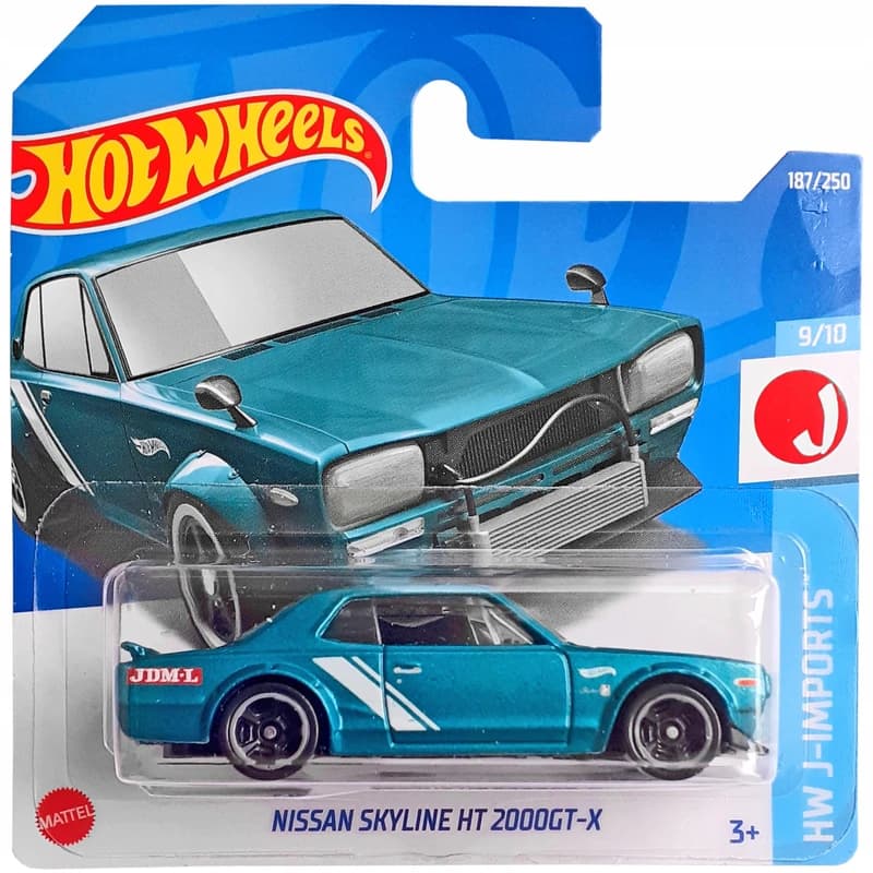 ماکت ماشین هات ویلز مدل نیسان Nissan Skyline HT 2000GT-X