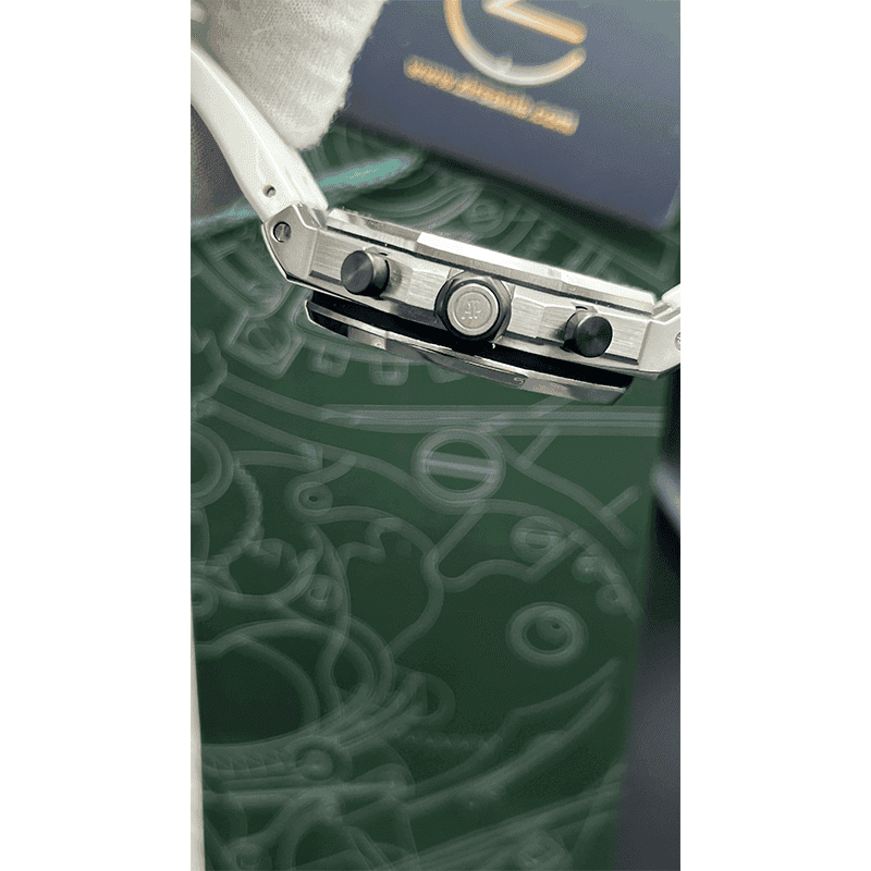 ساعت مچی مردانه اودمار پیگه افشور Audemars Piguet OffShore Chronograph Silver White — تصویر ۷
