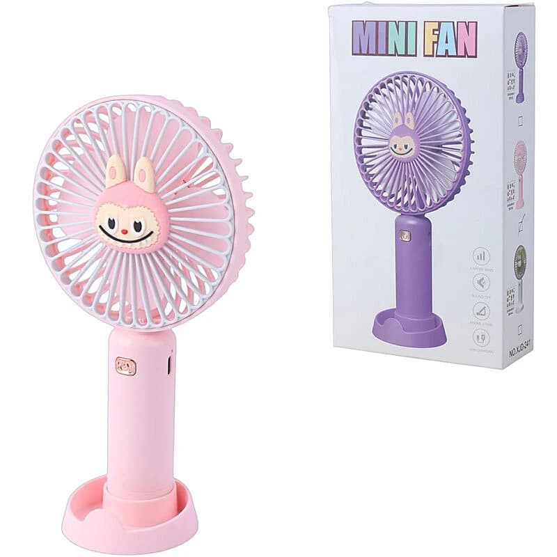 پنکه رومیزی شارژی طرح لبوبو Mini Fan — تصویر ۹