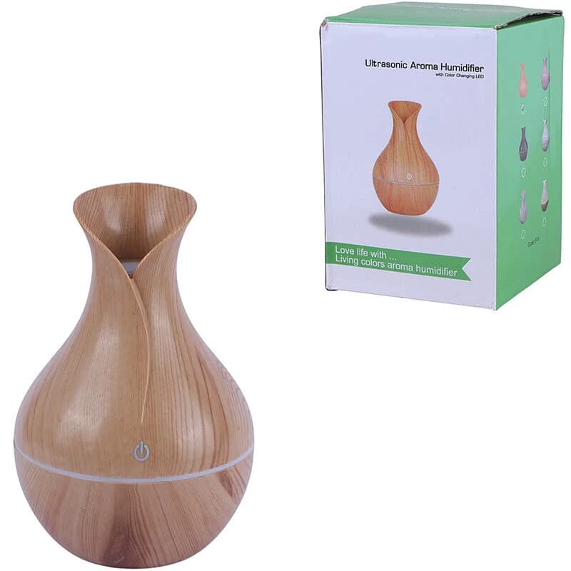 بخور سرد و رطوبت ساز طرح کوزه Ultrasonic Aroma Humidifier کد 818 — تصویر ۸