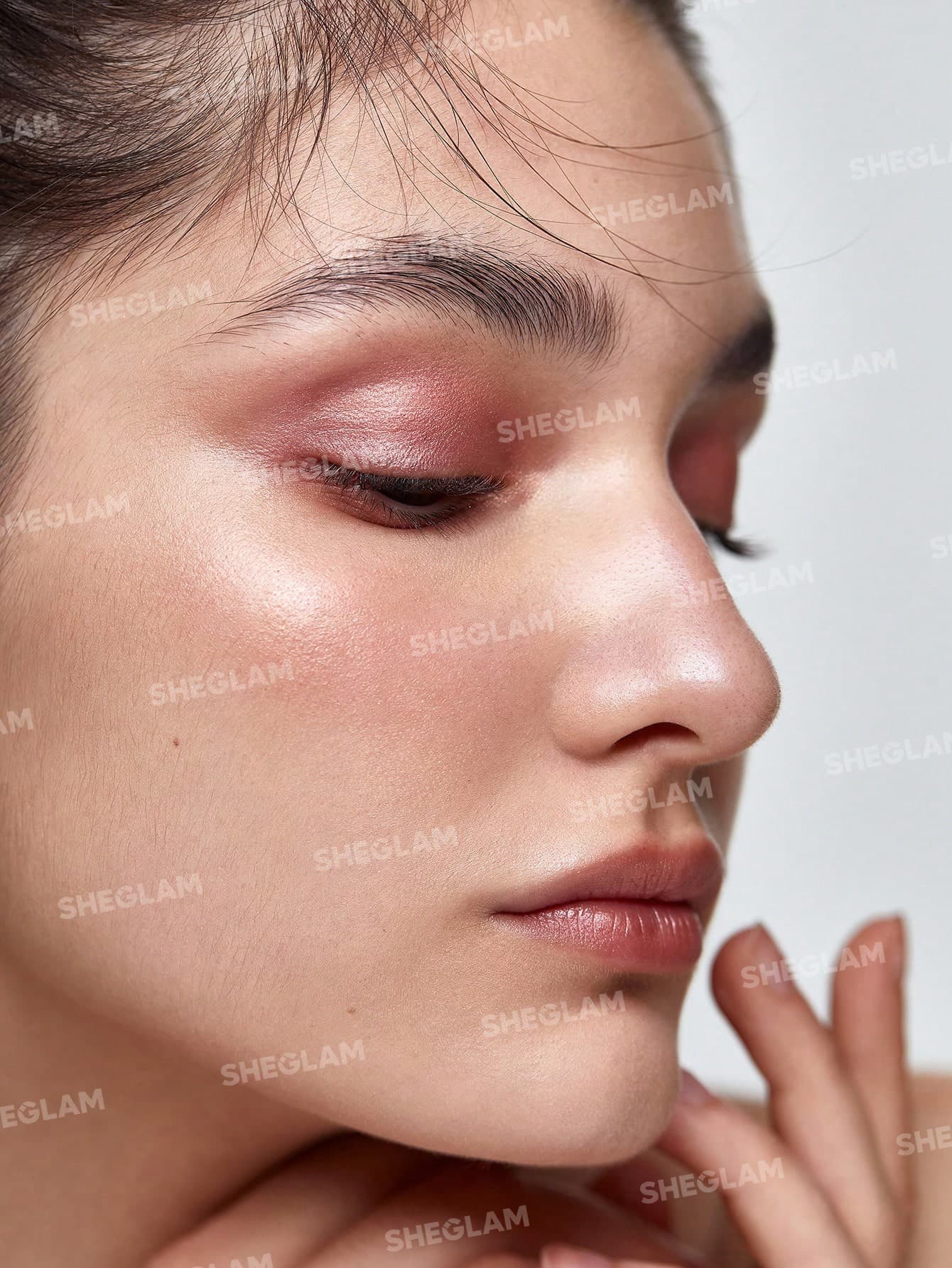 سایه استیکی دو رنگ شیگلم SHEGLAM INSTA EYES رنگ ROSE — تصویر ۵
