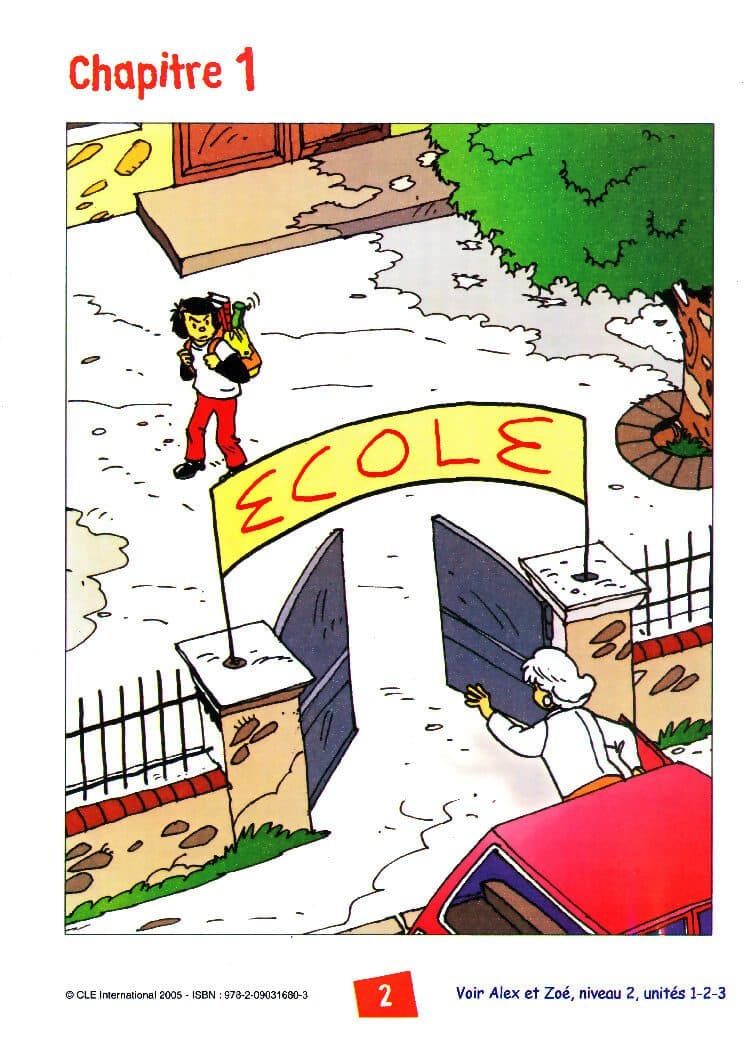 کتاب فرانسه Alex et Zoe – Niveau 2 Livre + Cahier + Lecture — تصویر ۵