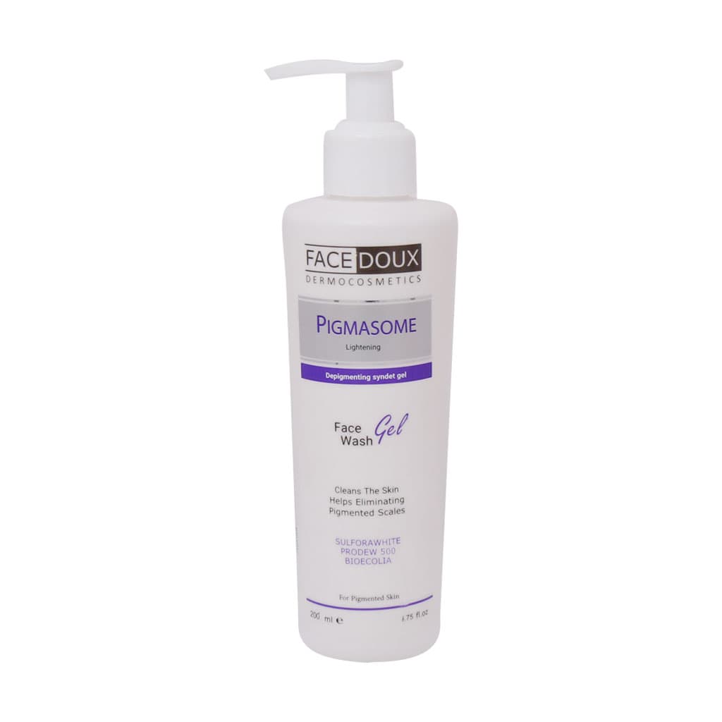 ژل شستشو پیگمازوم فیس دوکس ۲۰۰ میلی لیتر Face Doux Pigmasome Pigmented Skin Face Wash ۲۰۰ ml