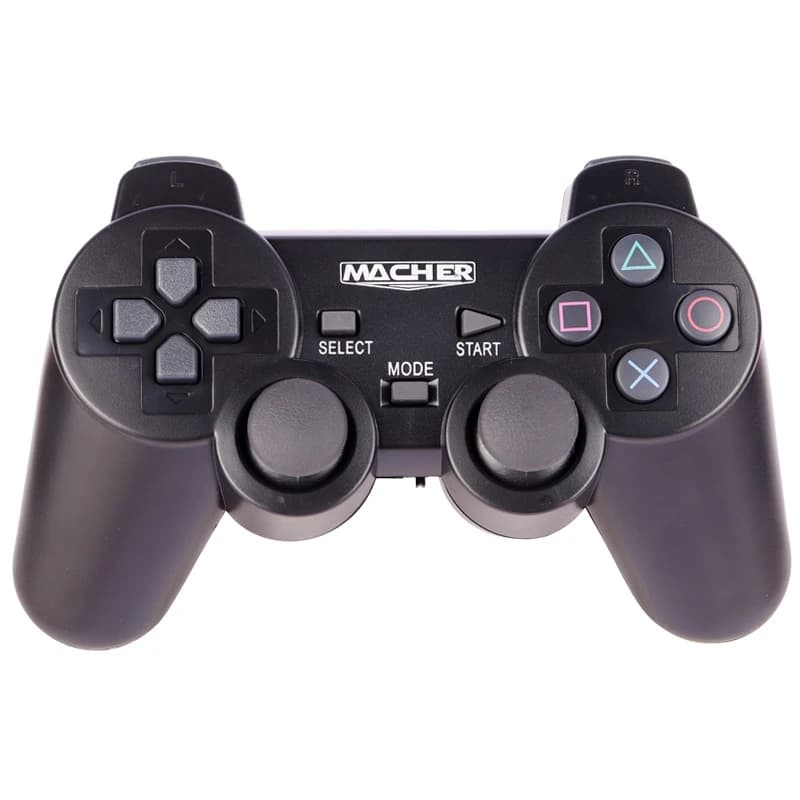 دسته بازی بی سیم 3 کاره Macher MR-W63 PC/PS3/PS2 — تصویر ۸