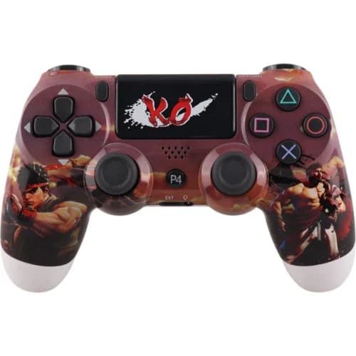 دسته بازی بی سیم SONY PlayStation 4 DualShock 4 High Copy طرح Street Fighter — تصویر ۵