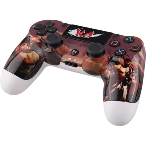 دسته بازی بی سیم SONY PlayStation 4 DualShock 4 High Copy طرح Street Fighter — تصویر ۷