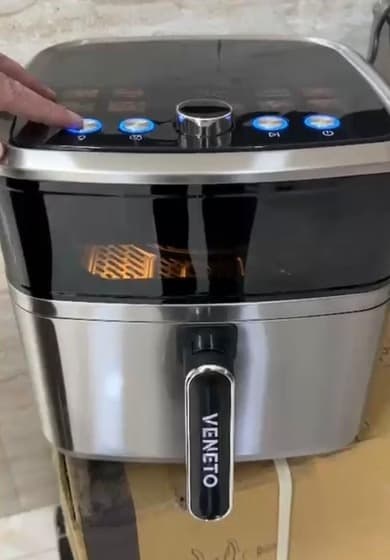 سرخ کن وینتو ۹ لیتر دو المنت مدل VAF_719 — تصویر ۲