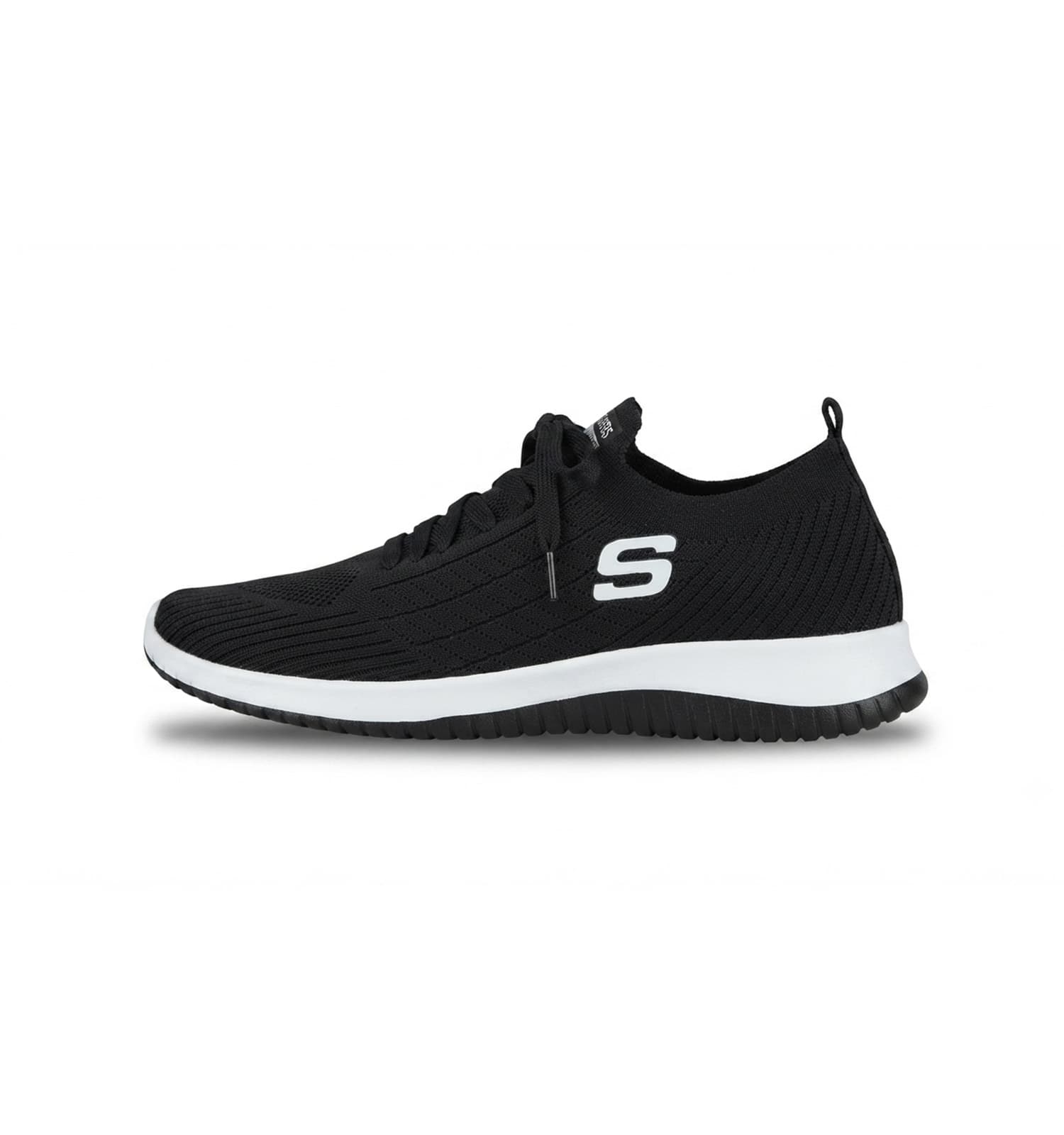 کفش مردانه روزمره بافت مشکی Skechers کد 50709 — تصویر ۵