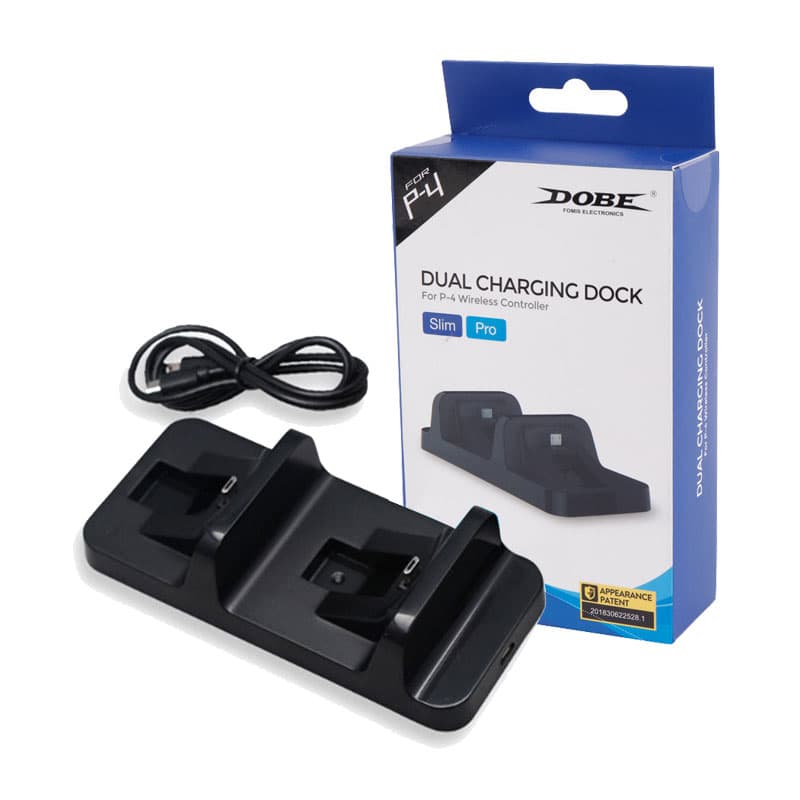 پایه شارژ دوگانه کنترلر PS4 دابی مدل TP4-002 — تصویر ۲