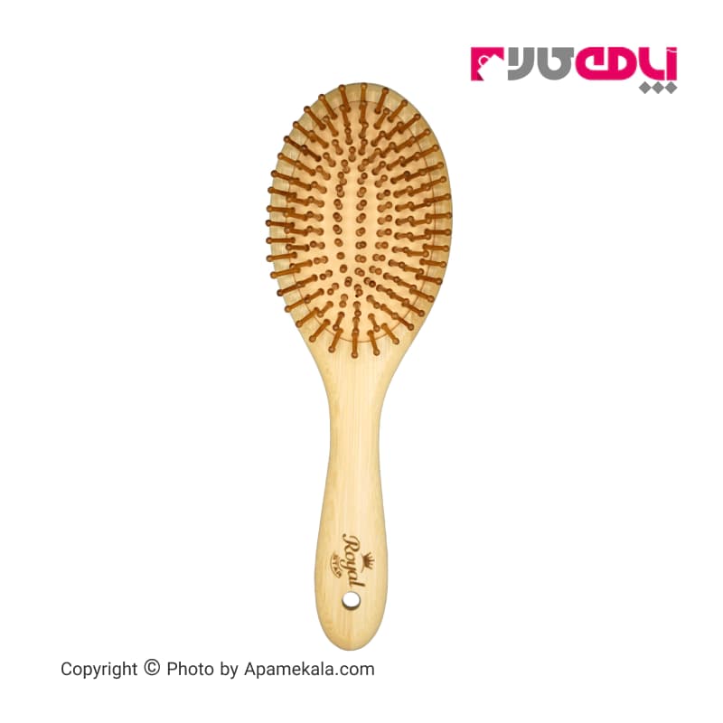 برس چوبی رویال royal سر دایره