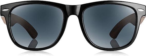 عینک آفتابی زنانه و مردانه Max & Miller Wood Sunglasses for Men Women — تصویر ۴