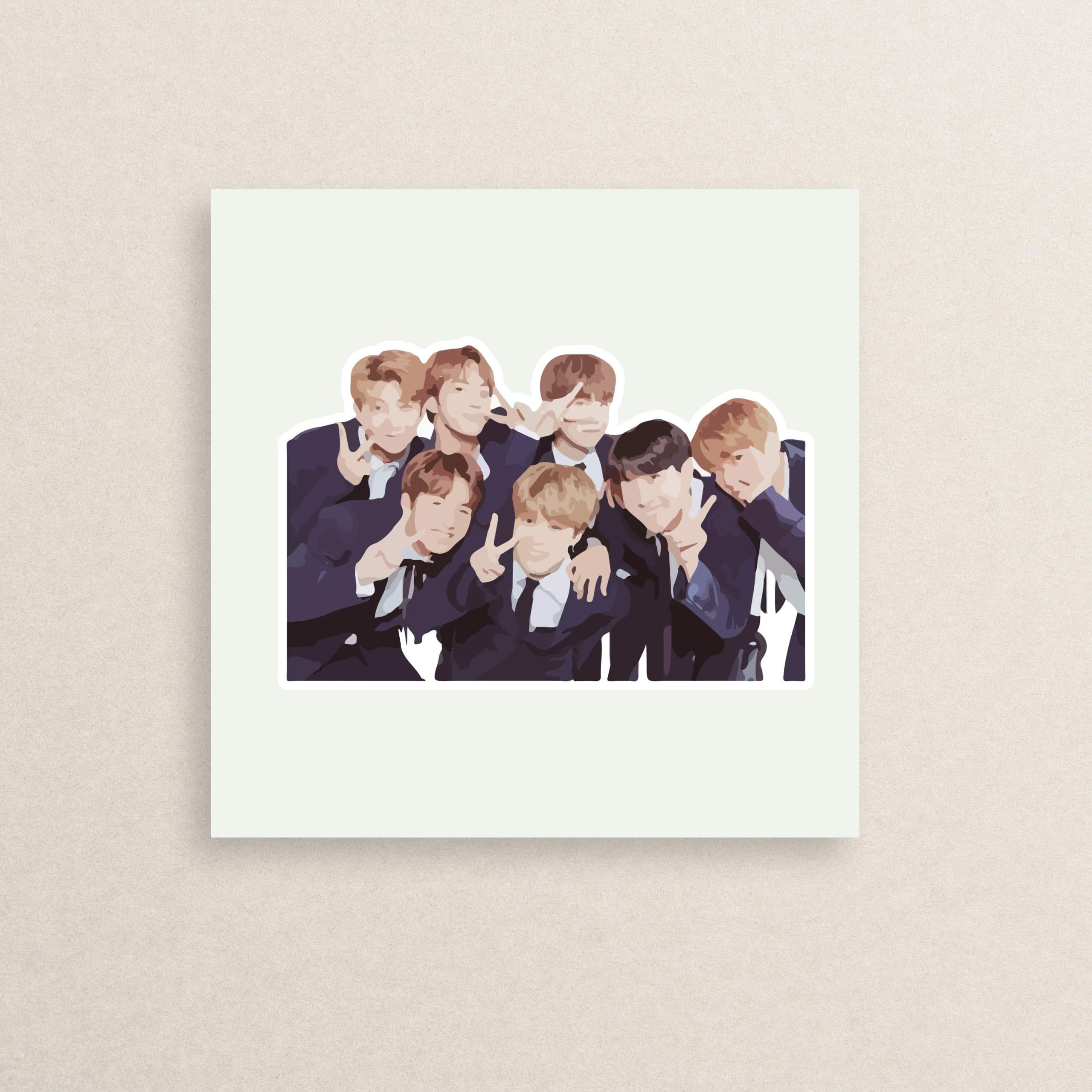 استیکر بی تی اس 38 | BTS sticker 38 — تصویر ۲