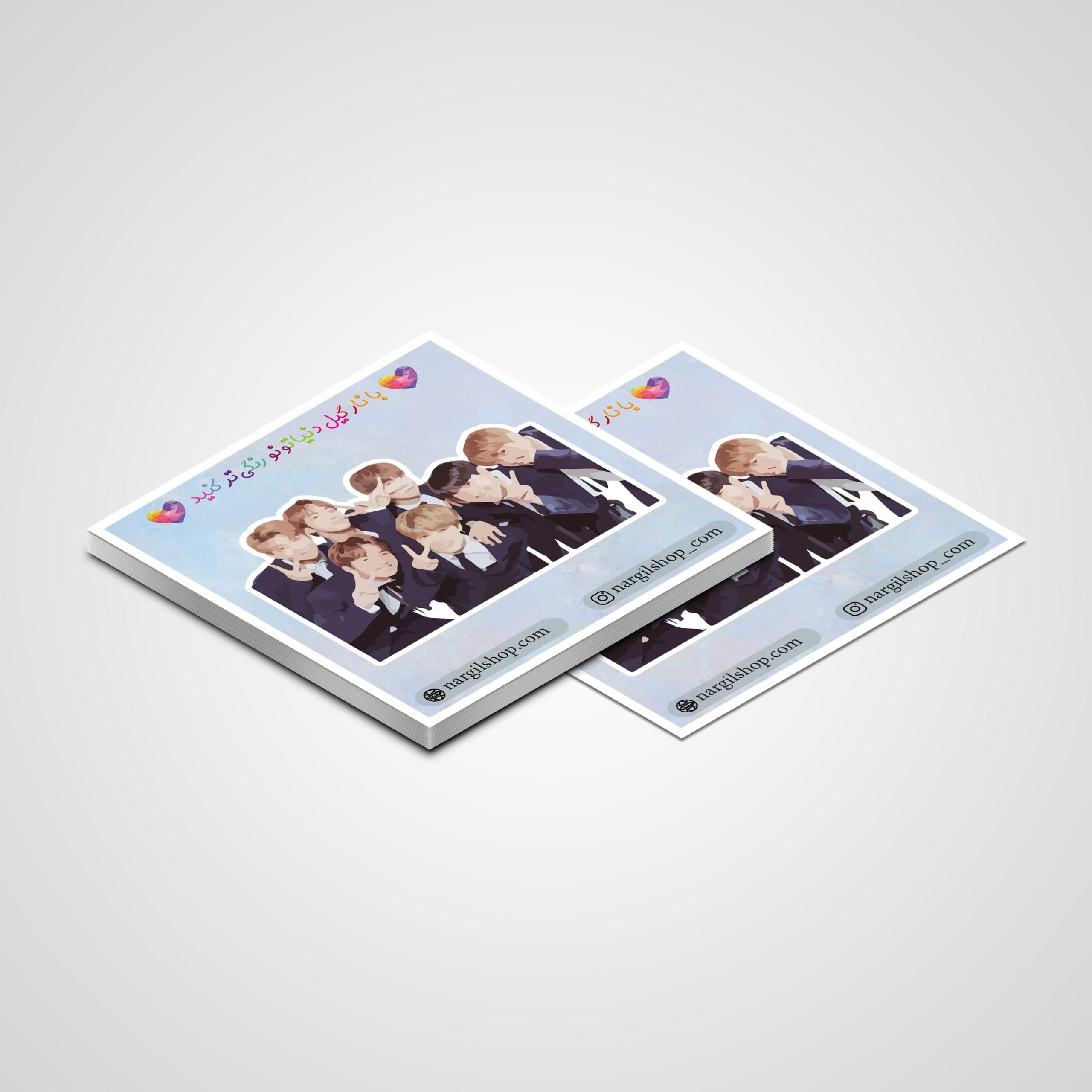 استیکر بی تی اس 38 | BTS sticker 38 — تصویر ۳