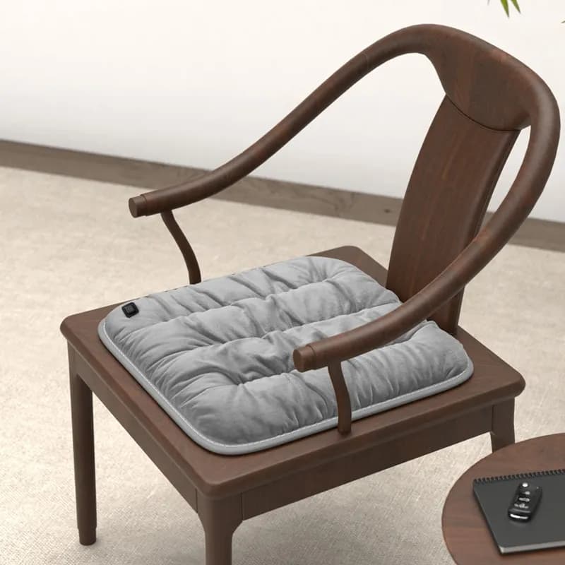 کوسن نشیمن حرارتی مخمل مدل Electric Heat Pad گرین لاین — تصویر ۳
