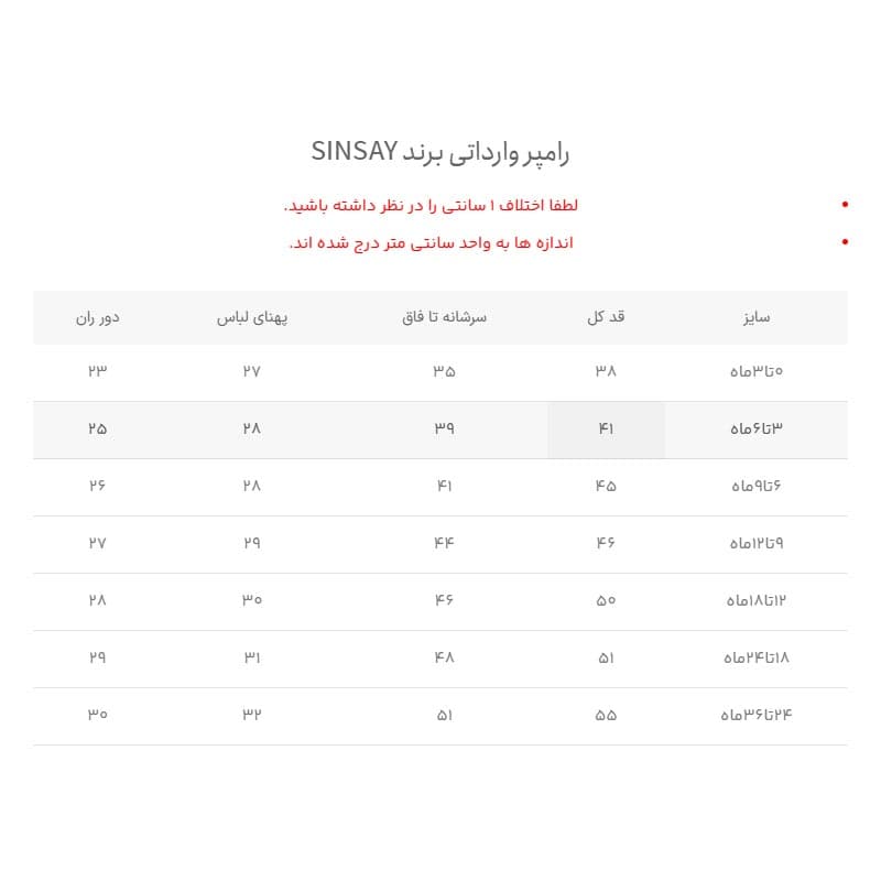 رامپر وارداتی طرح پرتقالی رنگ گلبهی برند Sinsay — تصویر ۲