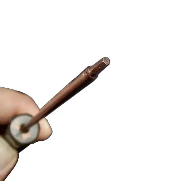 پیچ گوشتی آچار آلن تعویض سوزن چرخ خیاطی نیکل کروم حرفه ای — تصویر ۲
