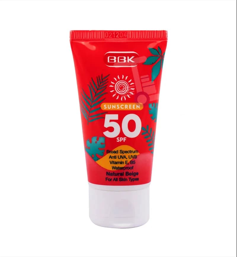 کرم ضدآفتاب ببک Babak بی رنگ SPF 50