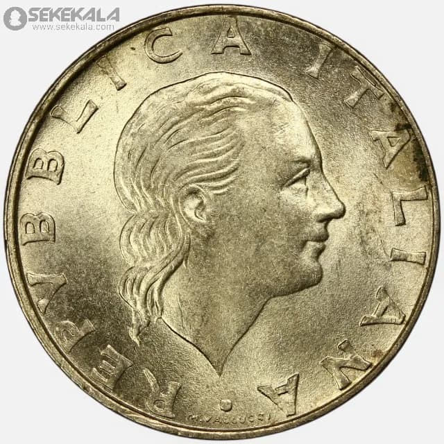سکه 200 لیره ایتالیا 1995 (UNC) — تصویر ۲