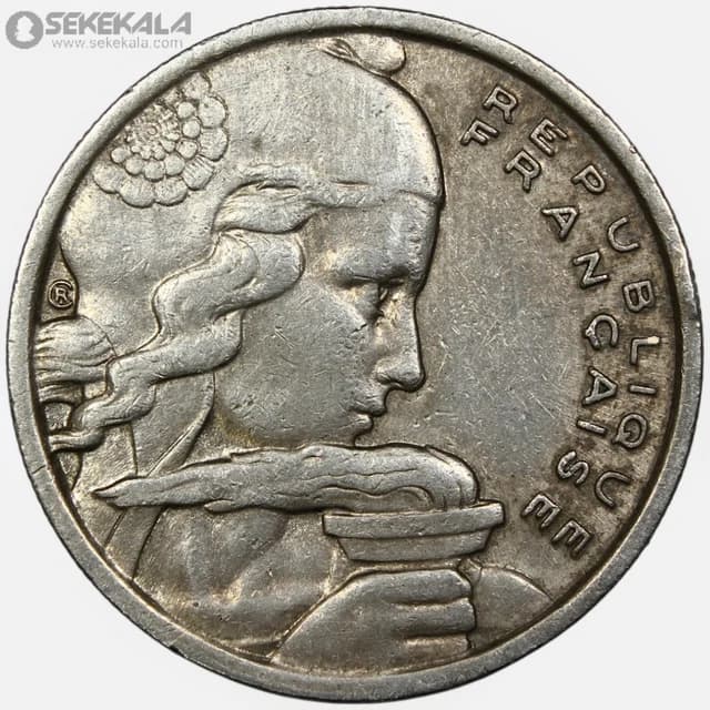 سکه 100 فرانک فرانسه 1955 (جمهوری چهارم)