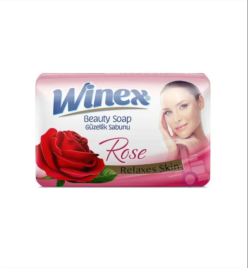 صابون وینکس Winex رنگ قرمز رایحه رز