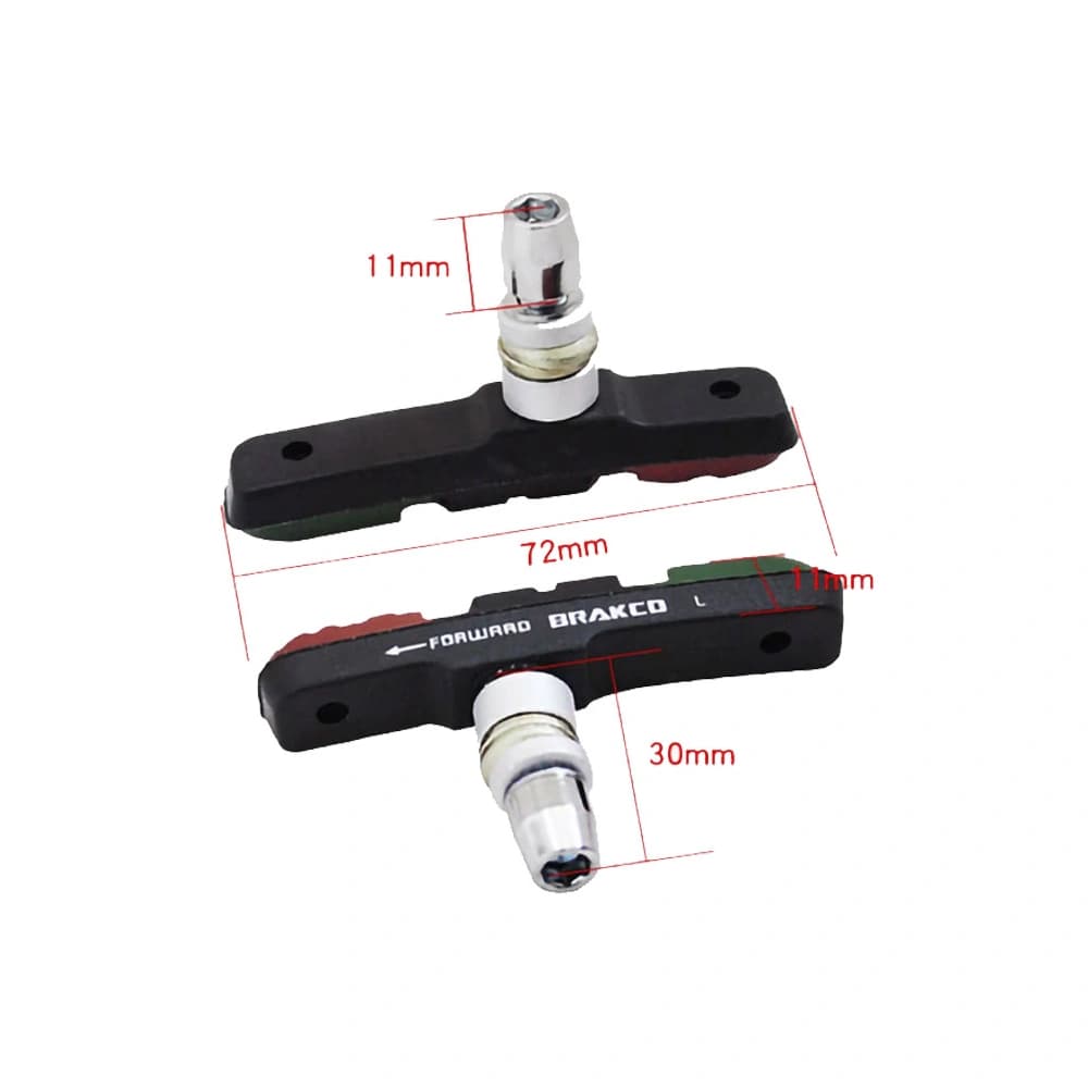 لنت ترمز دوچرخه ویبرک مدل ICESTOP IM-960V BRAKCO — تصویر ۳