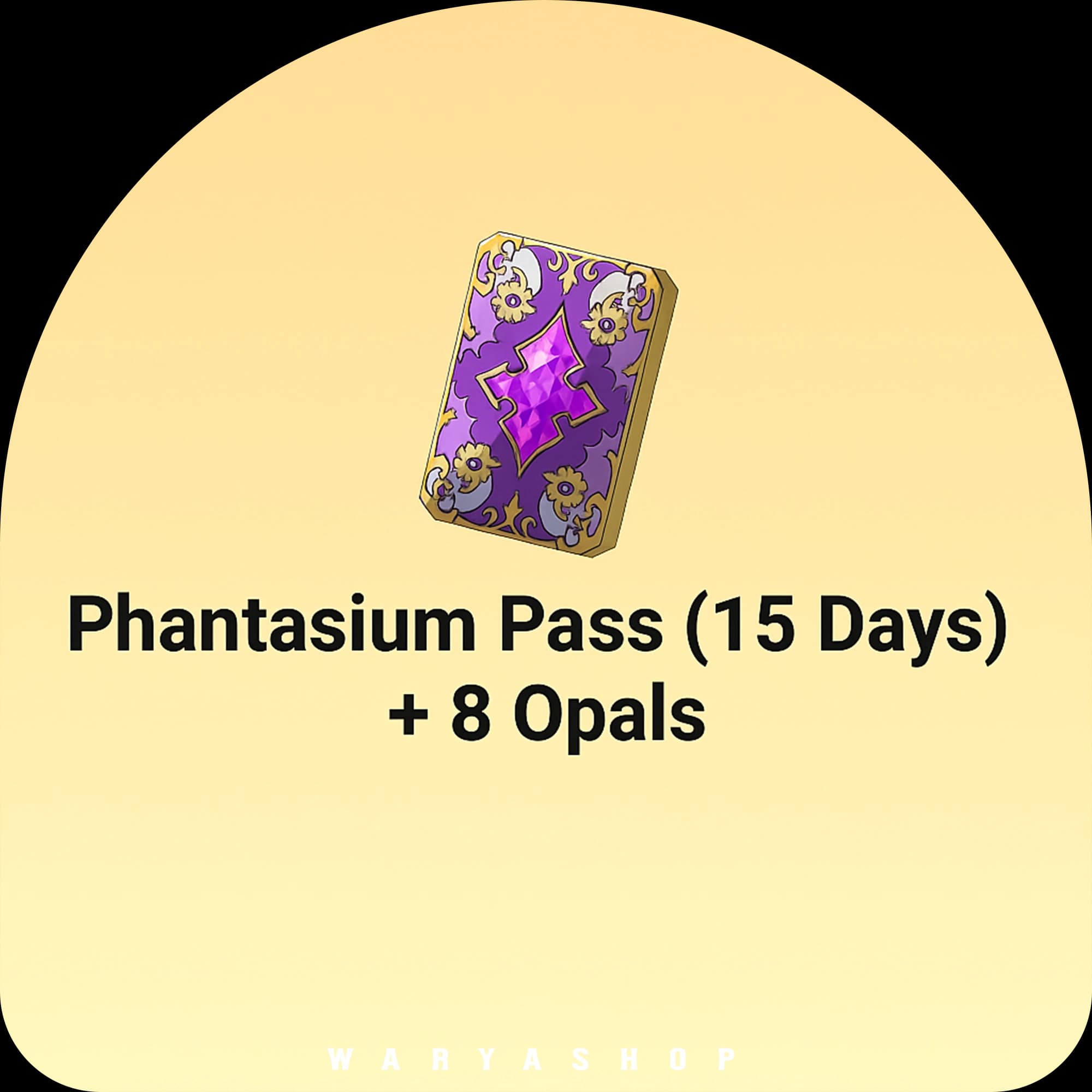 Phantasium Pass (15 Days) + 8 Opals بازی Crystal of Atlan