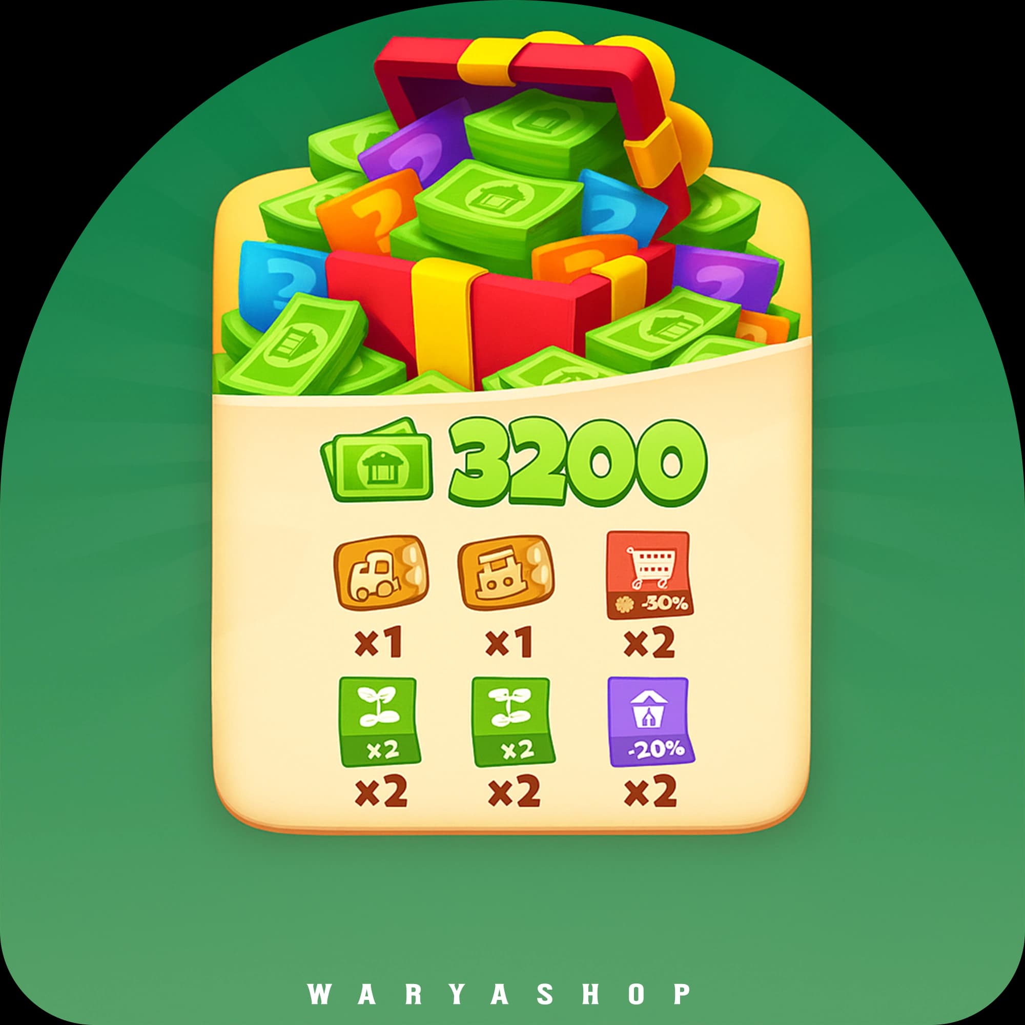 $99.99 Pack بازی township