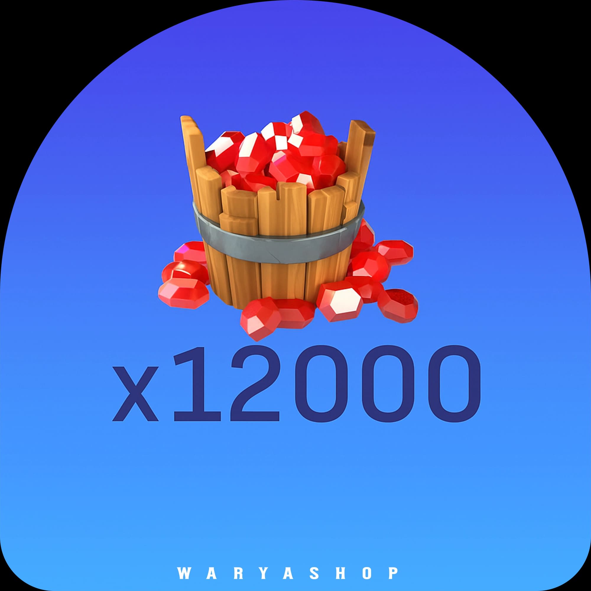 12000 جم رایز آف کینگدام