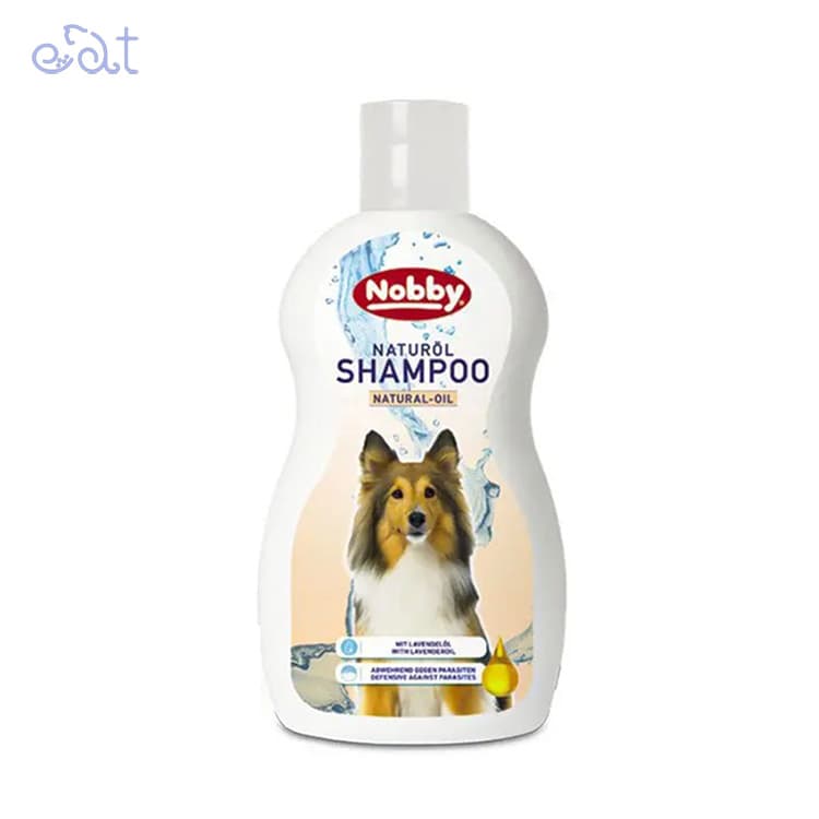 شامپو نچرال سگ نوبی حاوی روغن اسطوخودوس مدل Nobby Natural Oil Shampoo حجم 300 میلی لیتر