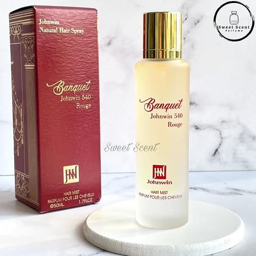 عطر مو زنانه رایحه باکارات رژ 540 اکستریت (قرمز) جانوین | Baccarat Rouge 540 Extrait Johnwin Hair Mist حجم 50 میل — تصویر ۲